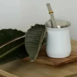 Mate Acero Inoxidable 236ml Clasico Termico Viaje Negro - Imagen 5