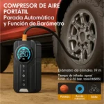 Arrancador Cargador de Batería Portátil Auto/Moto Power Bank - Imagen 2