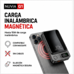 Cargador Nuvia G1 Power Bank  15W 20000mAh - Imagen 4