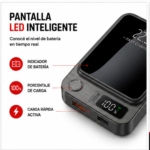 Cargador Nuvia G1 Power Bank  15W 20000mAh - Imagen 7