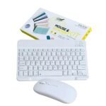 Combo Teclado + Mouse Bluetooth Blanco Yelandar AN-030