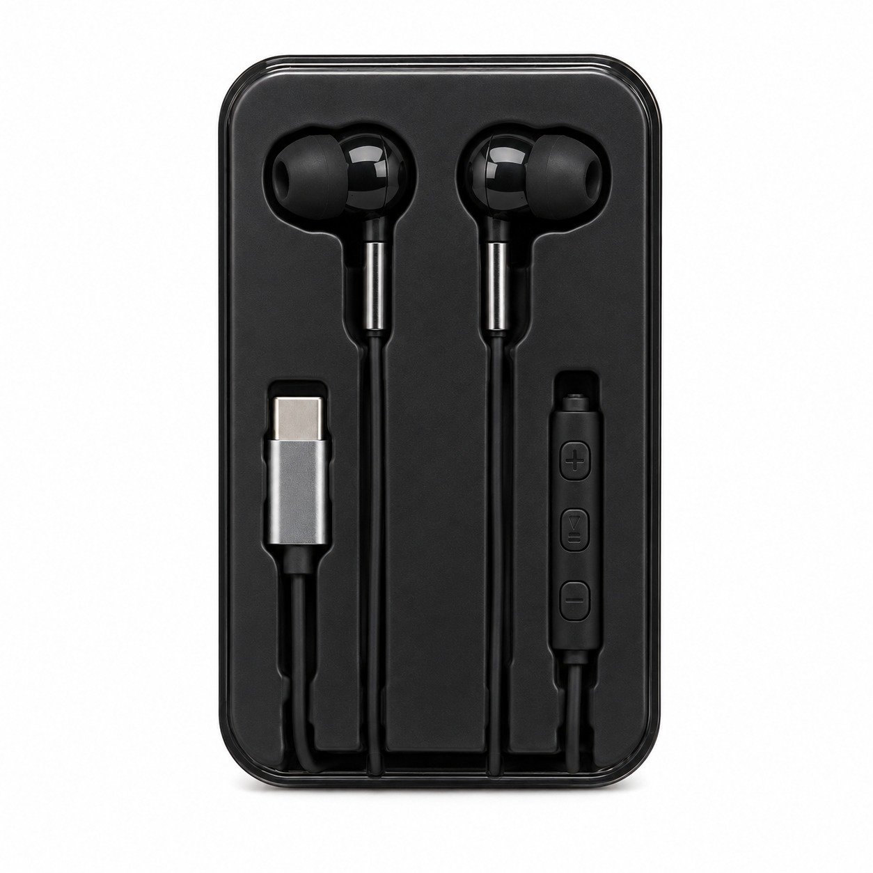 WhatsApp Image 2026-06-23 at 11.38.0233 Manos libres con cable TC MODV-00FE – Con gomita Negro - Imagen 1