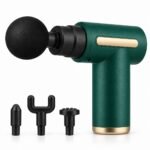 Pistola Masajeadora Muscular Recargable - Verde