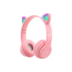 Auriculares Inalámbricos Gatito Suono Rosa