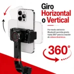 Estabilizador Extensible para Celular + Trípode Gimbal - Imagen 3