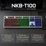 Tectado Gamer LED NG STORMER - Imagen 5