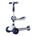 Monopatin con Asiento para Niño - Azul