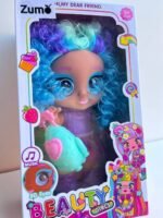 Muñeca Beauty con Stickers MAPZ 011-  ZUMO  - CELESTE - Imagen 3