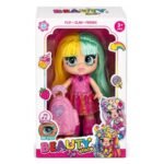 Muñeca Beauty con Stickers MAPZ 011-  ZUMO  - ROSA
