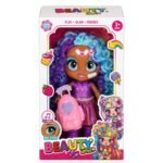 Muñeca Beauty con Stickers MAPZ 011-  ZUMO  - CELESTE