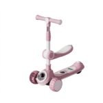 Monopatin con Asiento para Niño - Rosa