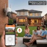 Camara de Seguridad  Domo Karsen  C-12 Full HD WiFi para Exterior  con Vision Nocturna y Audio Bidreccional - Imagen 5