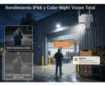 Camara de Seguridad  Domo Karsen  C-12 Full HD WiFi para Exterior  con Vision Nocturna y Audio Bidreccional - Imagen 4