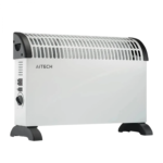 Calefactor Convector Eléctrico Aitech 2000W Termostato Ajustable