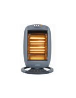 Estufa Halógena Aitech 1200W 3 Velas y 3 Niveles de Calor Oscilante
