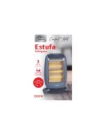Estufa Halógena Aitech 1200W 3 Velas y 3 Niveles de Calor Oscilante - Imagen 5