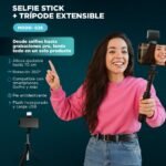 Soporte + Tripode Extensible Para Celular - Imagen 2