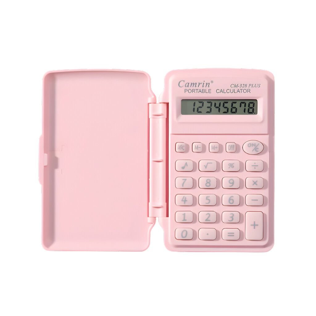1760381915df5bc16cbaaef8fabb9c089206c18621.jpg Calculadora Bolsillo Rosa - Imagen 1