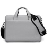 Bolso Para Notebook 15,6 Correa Ajustable - Gris