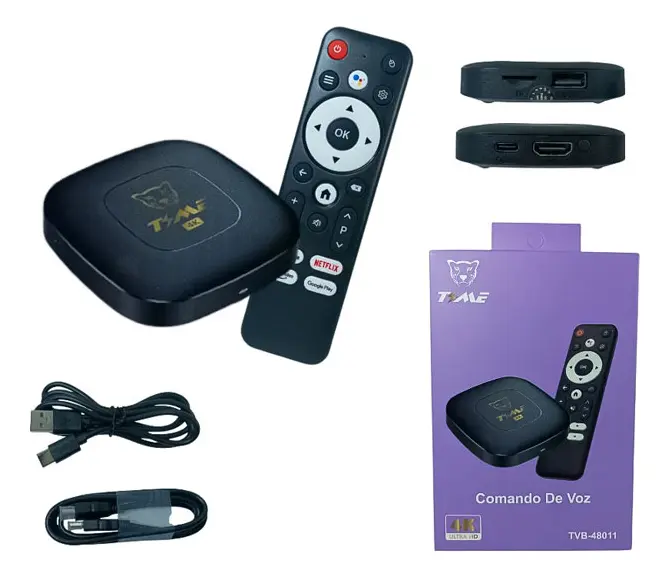 D_NQ_NP_2X_751965-MLA99542826098_122025-F.webp Convertidor Smart Tv Time Wifi 5G + Comando de Voz - Imagen 1