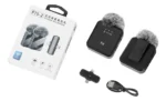 Microfono Corbateto Doble TX F15 Con Peluche - Imagen 2