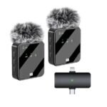 Microfono Corbateto Doble TX F15 Con Peluche