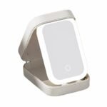 Joyero Porta Maquillaje Con Luz Led - Blanco