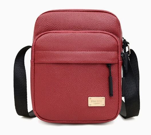 178517448323841e4e82bf8747cb413248625e40b2.jpg Bolso Cuadrado Simil Cuero - Rojo - Imagen 1