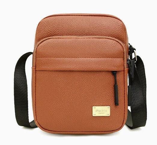 1785174532a0078bc94c8f130bbb576d96f541f493.jpg Bolso Cuadrado Simil Cuero - Marron - Imagen 1