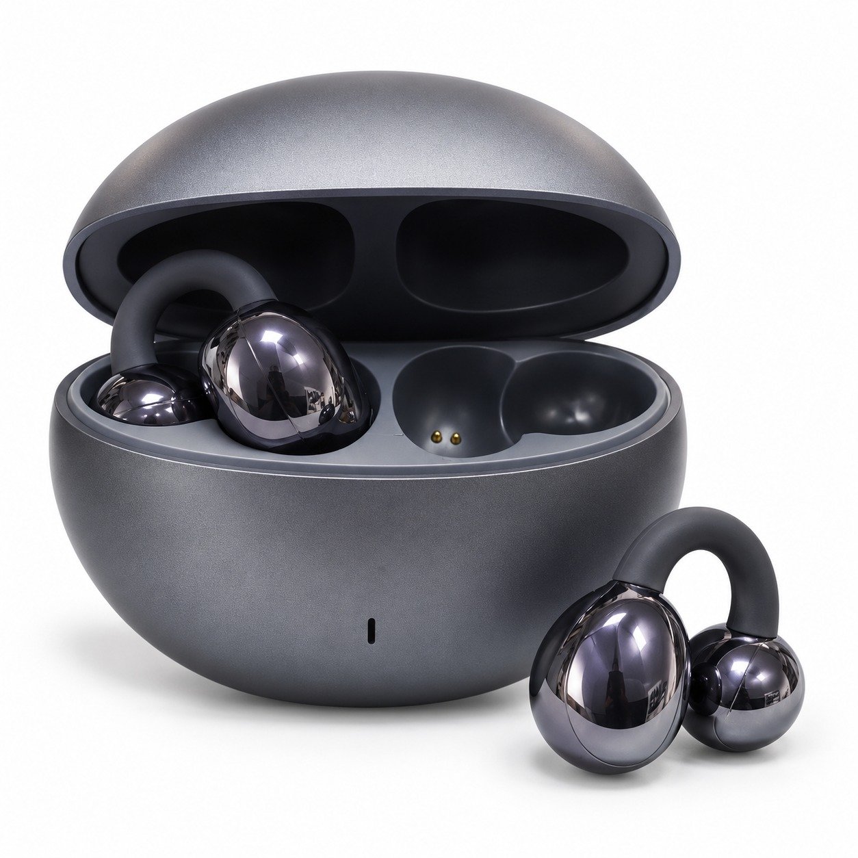 WhatsApp Image 2026-09-08 at 12.21.34 PM Auricular TWS Femenino - Gris - Imagen 1
