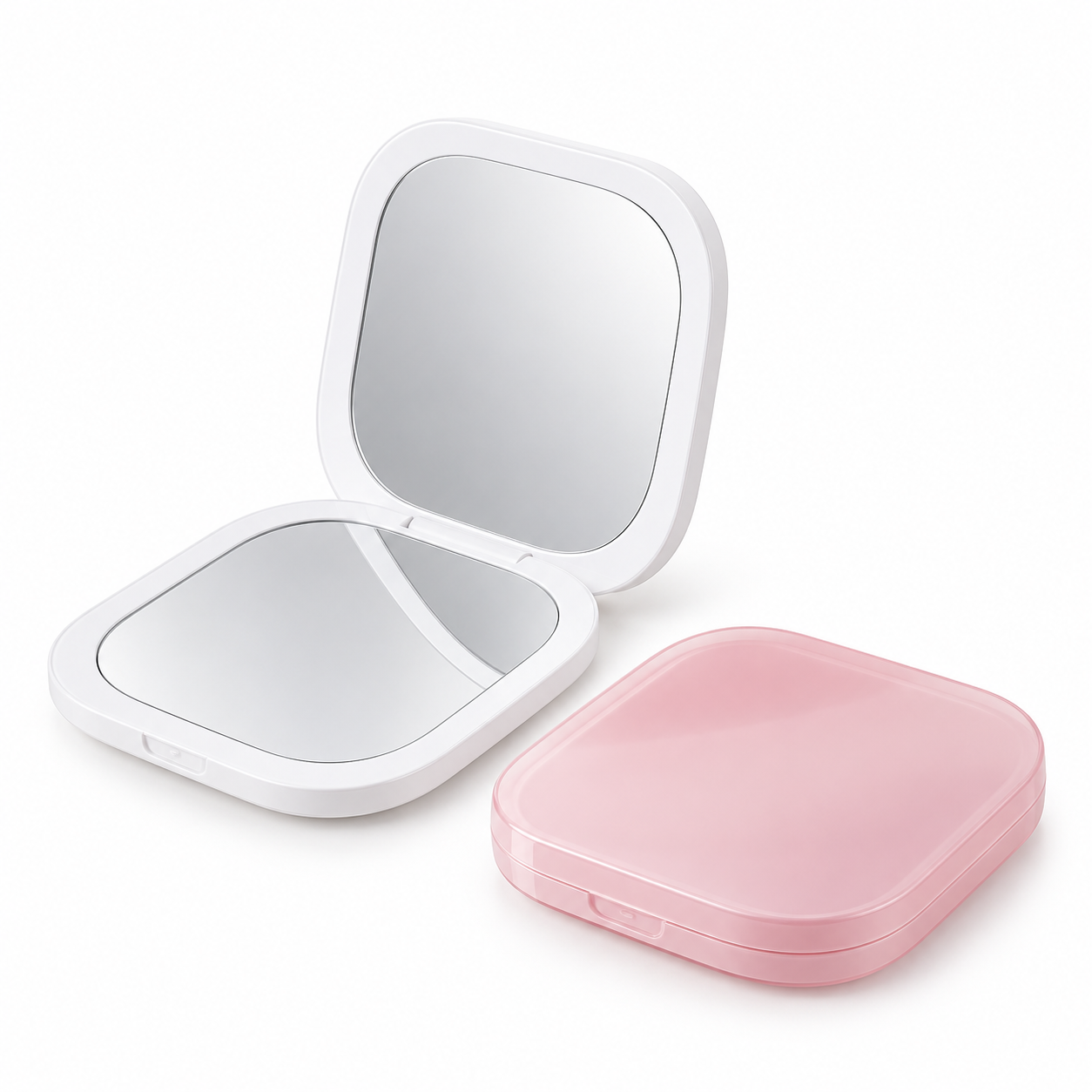 d4e052f9-2b80-4d1c-8f0f-30e2e6c23e6a Joyero Porta Maquillaje Con Luz Led - Rosa - Imagen 1