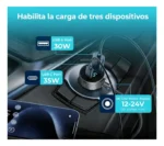Cargador 12V+Cable STtarlink Mini con Cable 5 MTS FSJ-089 MODV-00B0 - Imagen 3