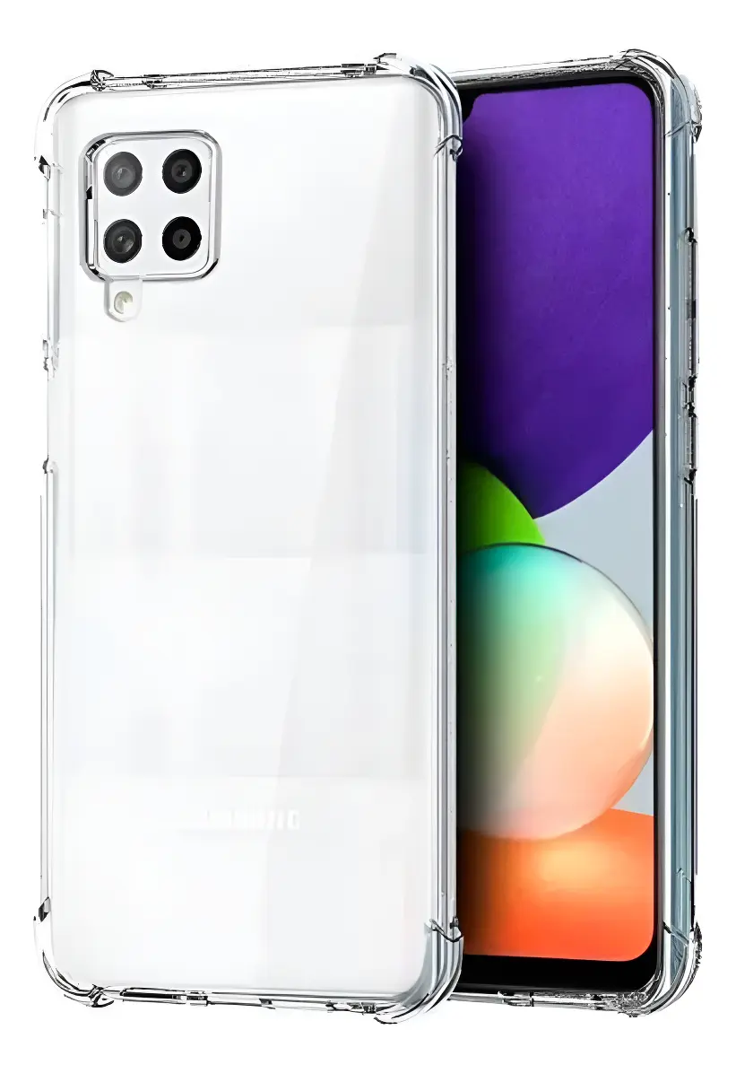D_NQ_NP_2X_773895-MLA89093873931_082025-F.webp Funda Silky Transparente Samsung A22 - Imagen 1