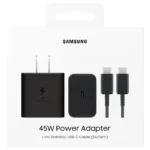 Cargador Samsung 45W con Cable USB C a USB C