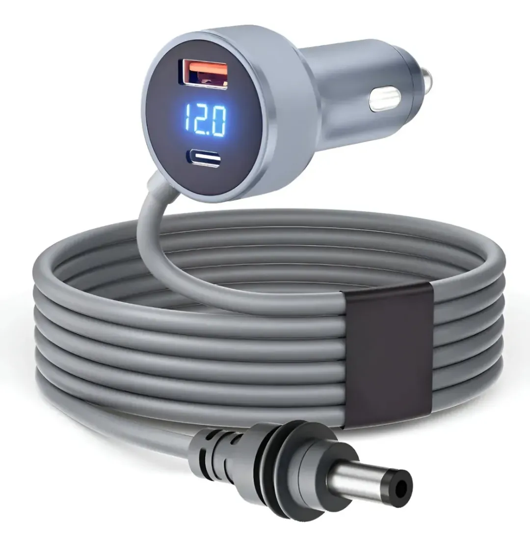 D_NQ_NP_2X_853094-MLA108251544356_032026-F Cargador 12V+Cable STtarlink Mini con Cable 5 MTS FSJ-089 MODV-00B0 - Imagen 1
