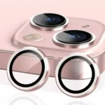 Vidrio Protector de Cámara de Colores para iPhone 13 - Rosa