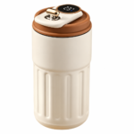 Vaso Térmico Cofee 500ml Con Sensor de Temperatura Gold